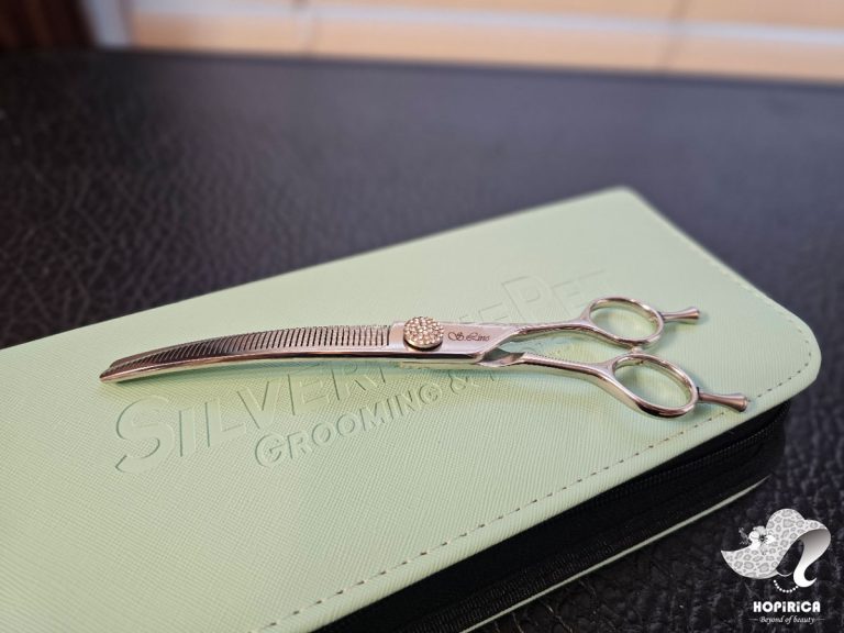 실버라인 지우개 커브숱 가위 7인치 Silver Line SLP JEJU 7052