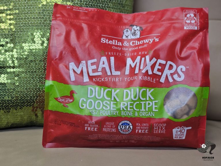 스텔라앤츄이 오리 밀믹서 동결건조 사료 토핑 후기 Stella & Chewy’s Duck Duck Goose Meal Mixers Freeze-Dried Raw Dog Food Topper
